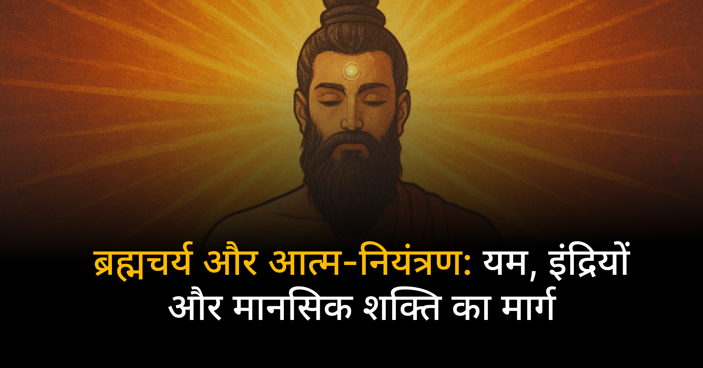 ब्रह्मचर्य और आत्म-नियंत्रण: यम, इंद्रियों और मानसिक शक्ति का मार्ग